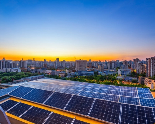 Free Cityscape at Sunset stock image to download Cityscape at Sunset FREE Stock Photo, buildings, photography, panoramic picture