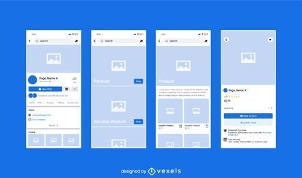 Free SocialBiz Interface Kit stock image to download SocialBiz Interface Kit FREE Stock Vector, facebook, social-media, interface picture