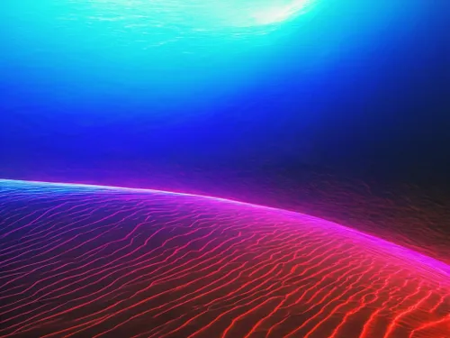 Vibrant Abstract Waves FREE Stock Photo, purple, vibrant, abstract picture